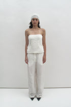 Silk trousers