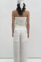 Silk trousers