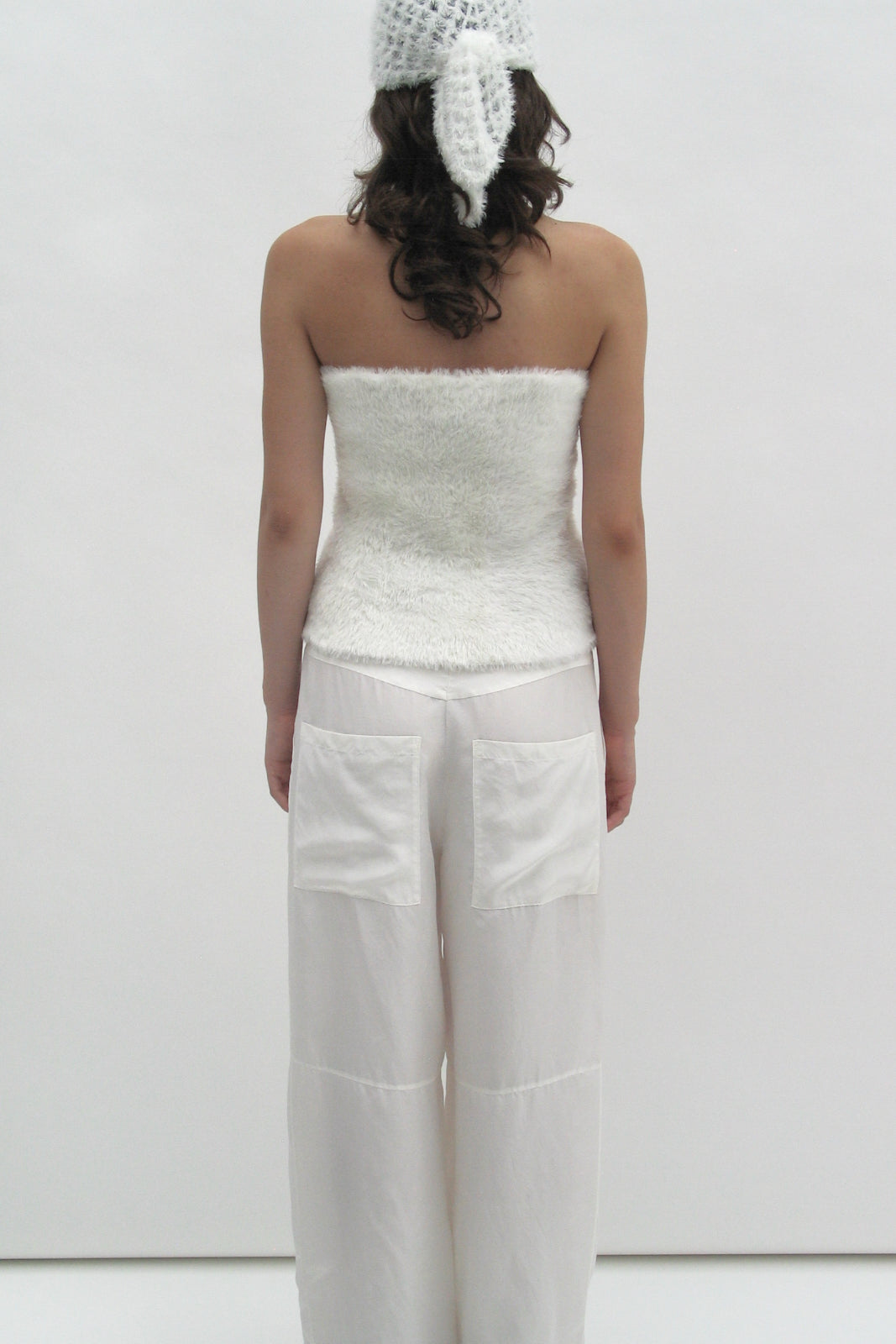 Silk trousers