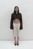 Silk culottes