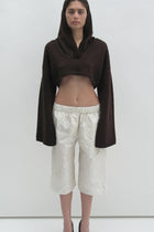 Cut hoodie