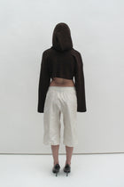 Cut hoodie