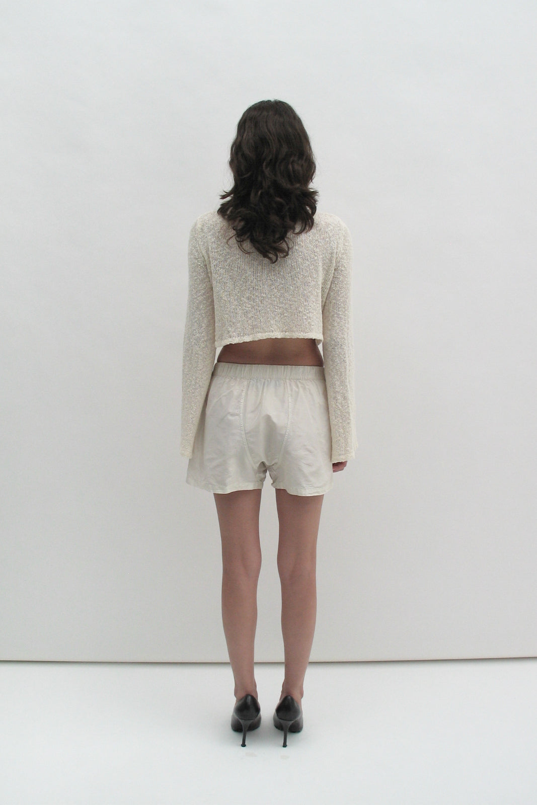 Boucle crop top