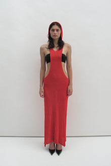 Boucle cutout dress