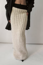 Butter White Gigantic Bouclé Muff