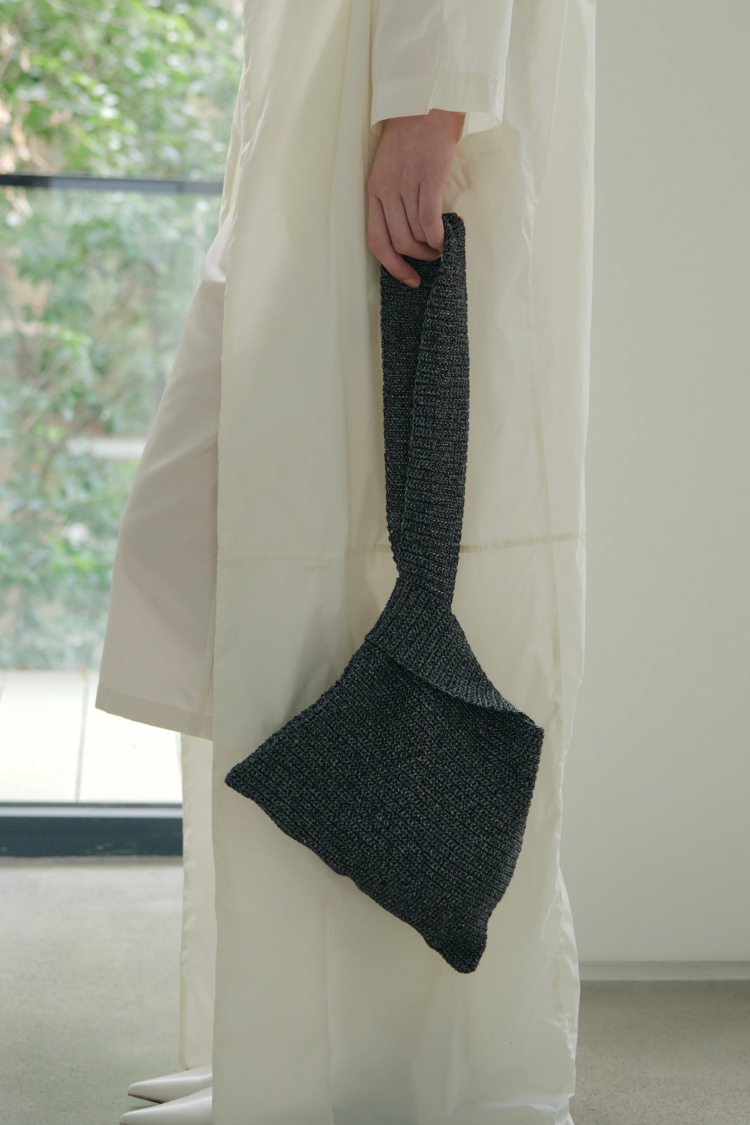 Knit mini bag