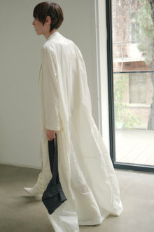 Raincoat white