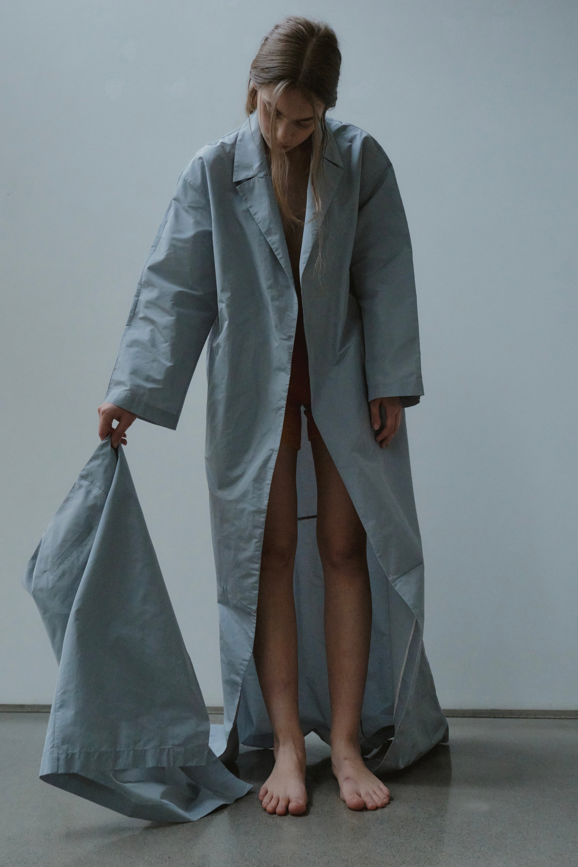 Raincoat grey
