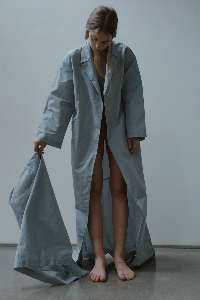 Raincoat grey